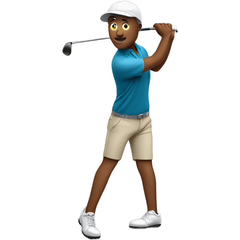 Golfer emoji