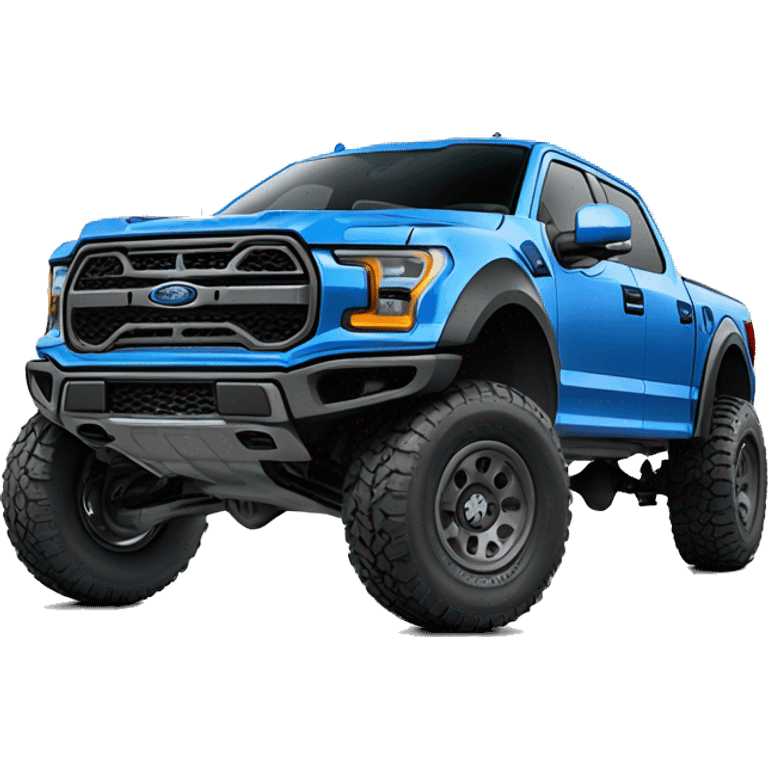 Lifted blue for F-150 emoji