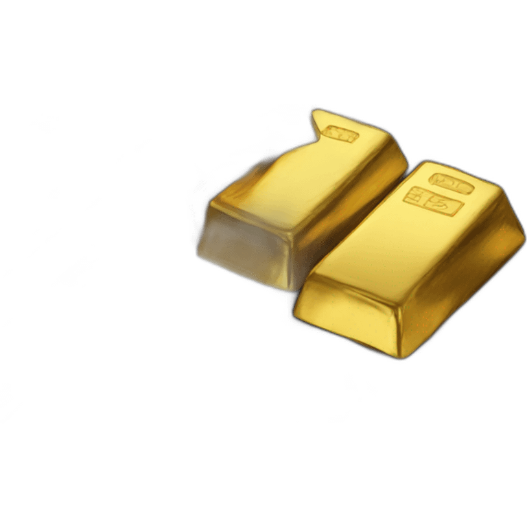 Gold bars emoji