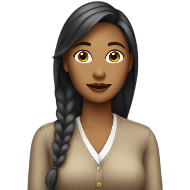 woman in horse emoji