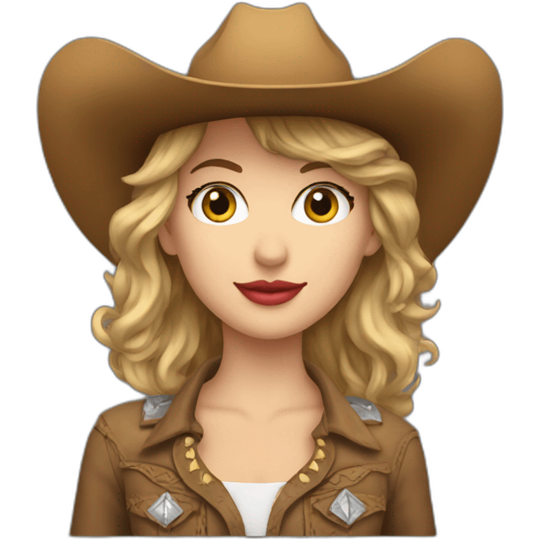 Taylor Swift un cowboy emoji