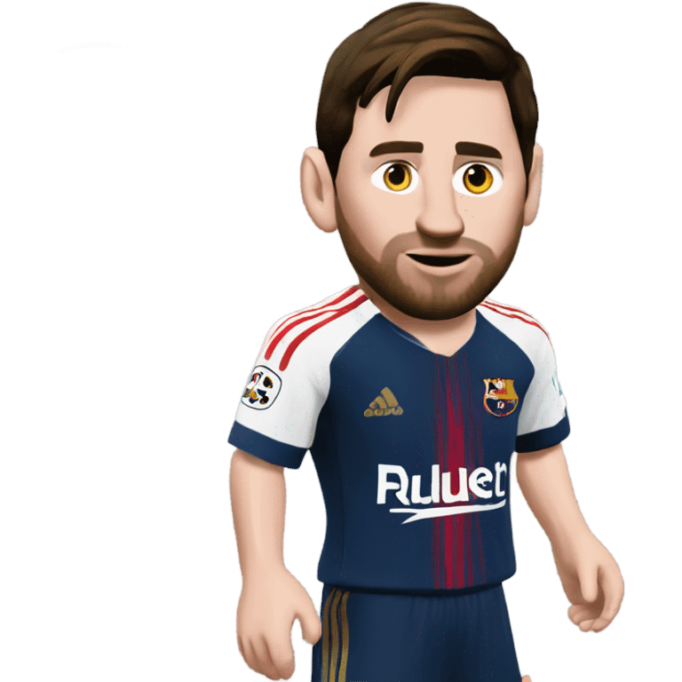 Lional messi with gta 5  emoji