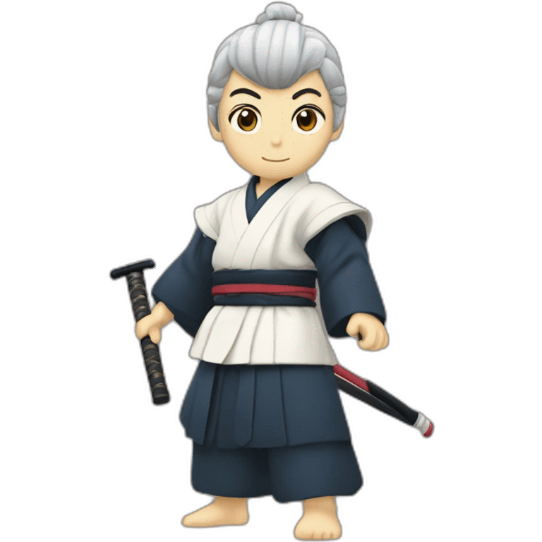 Isshin Ashina avec un katana emoji