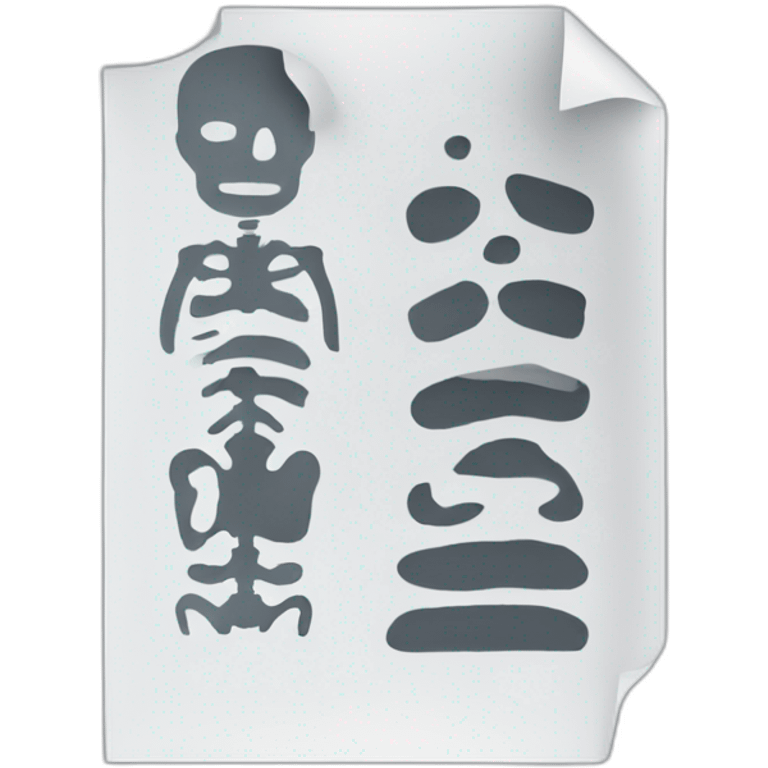 document xray emoji