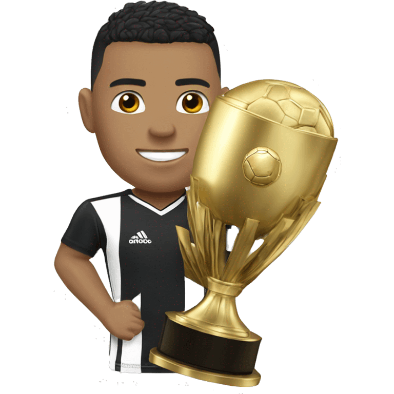 Ronaldo with a trophie emoji