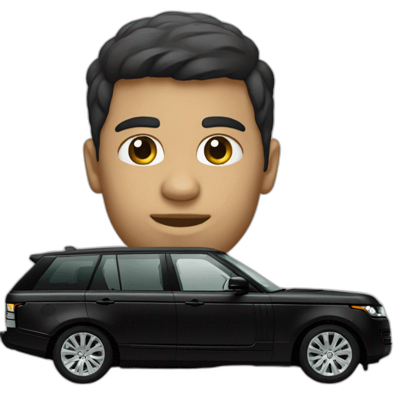 range rover noir emoji