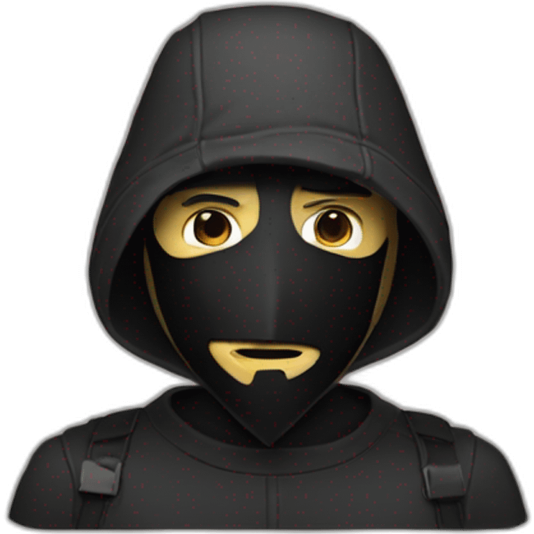 Man with vendetta mask emoji