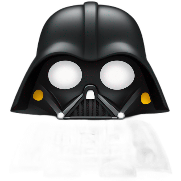 Dark Vador qui embrasse Macron emoji