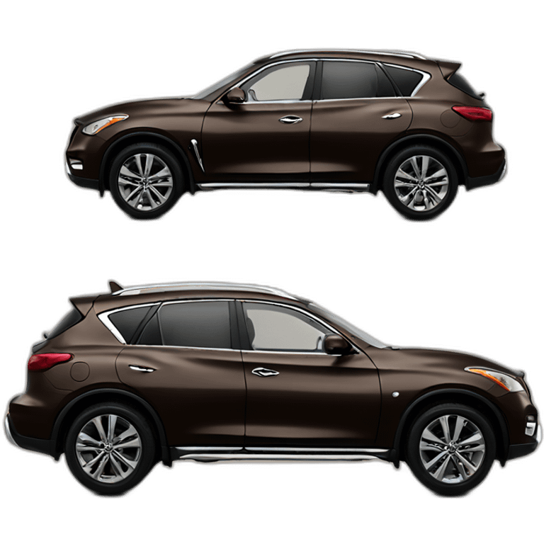 infiniti qx50 brown emoji