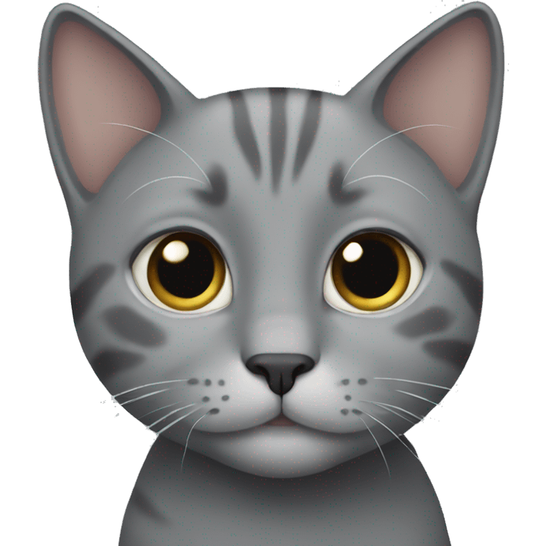 Little grey cat emoji