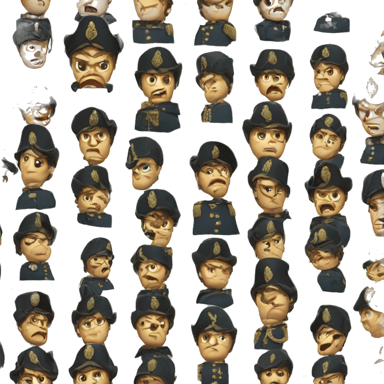 Angry napoleon emoji