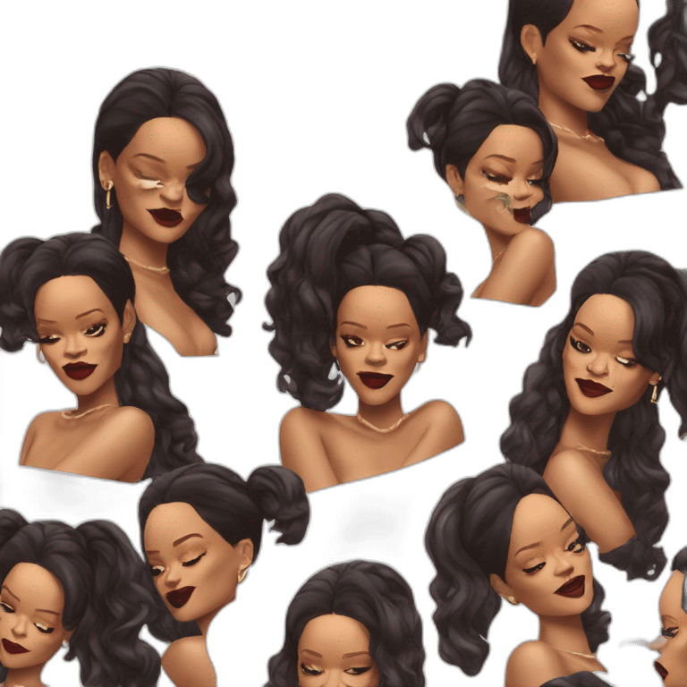 Rihanna fenty emoji