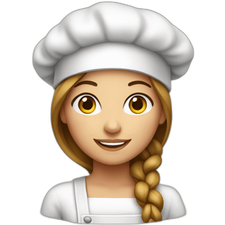 Pretty Female Baker emoji