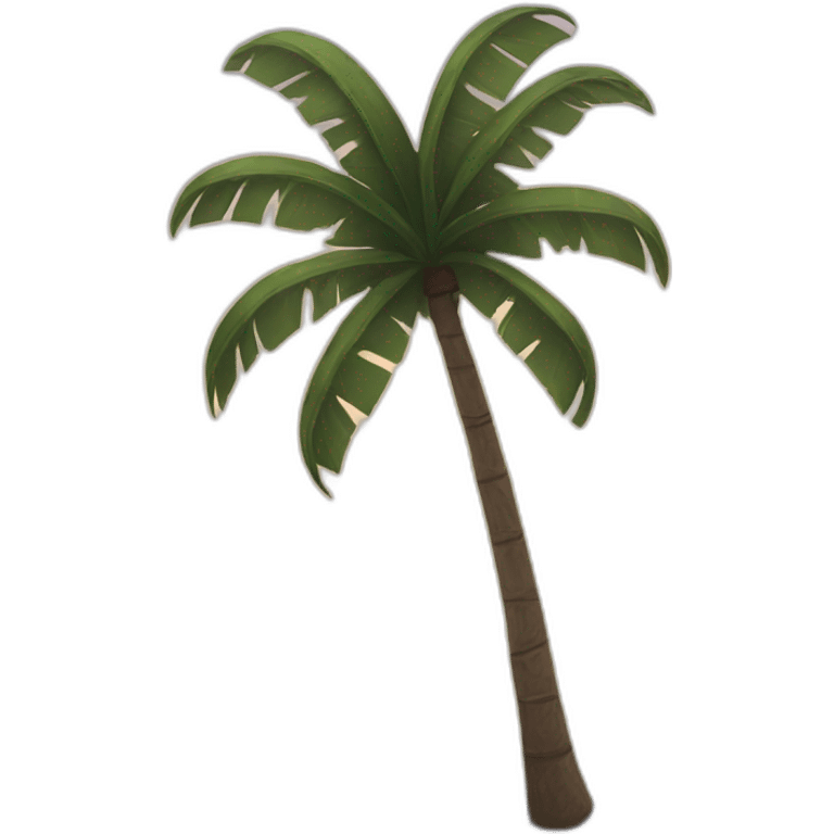 palms on the beach emoji