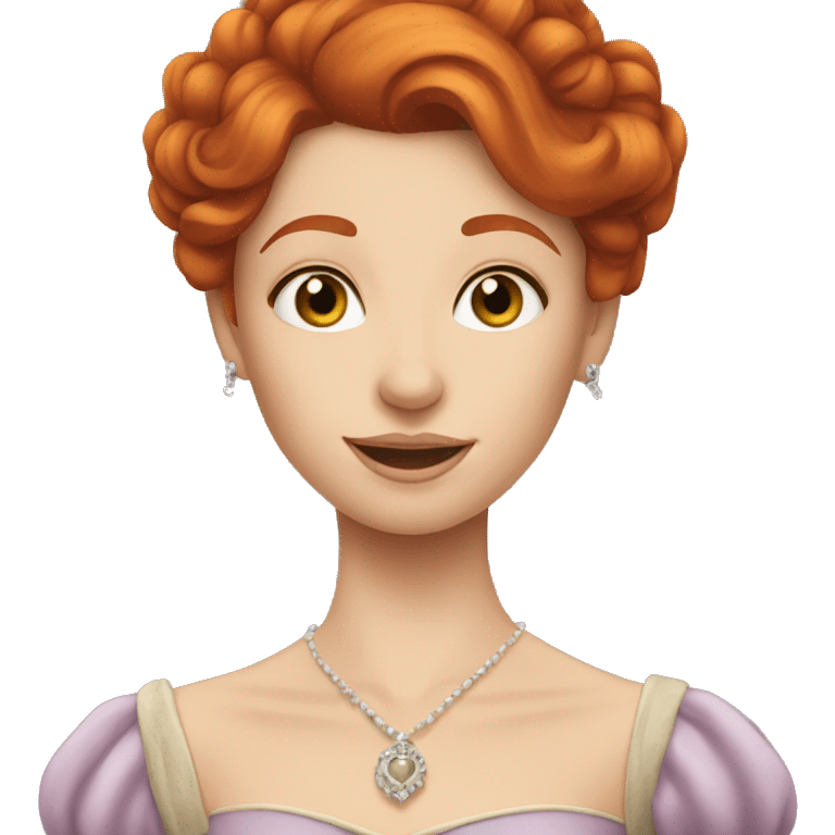 redhead princess emoji