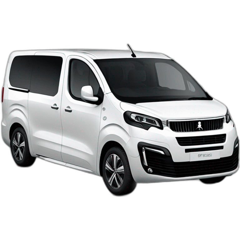 Peugeot traveller blanca emoji