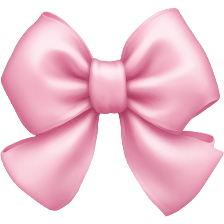 baby pink bow emoji