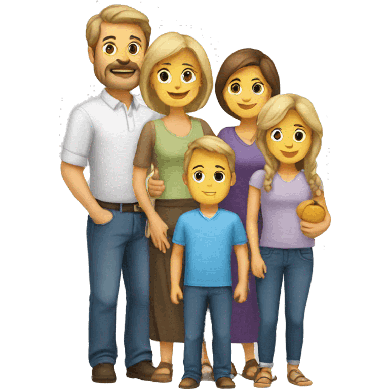 family europeans emoji