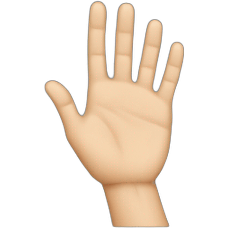 human hand emoji