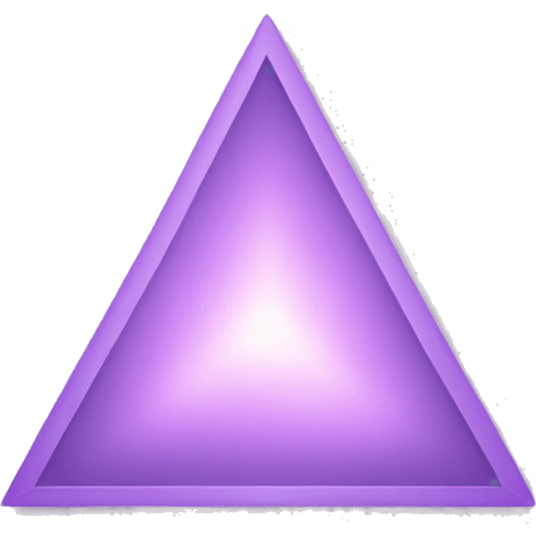 light purple triangle emoji