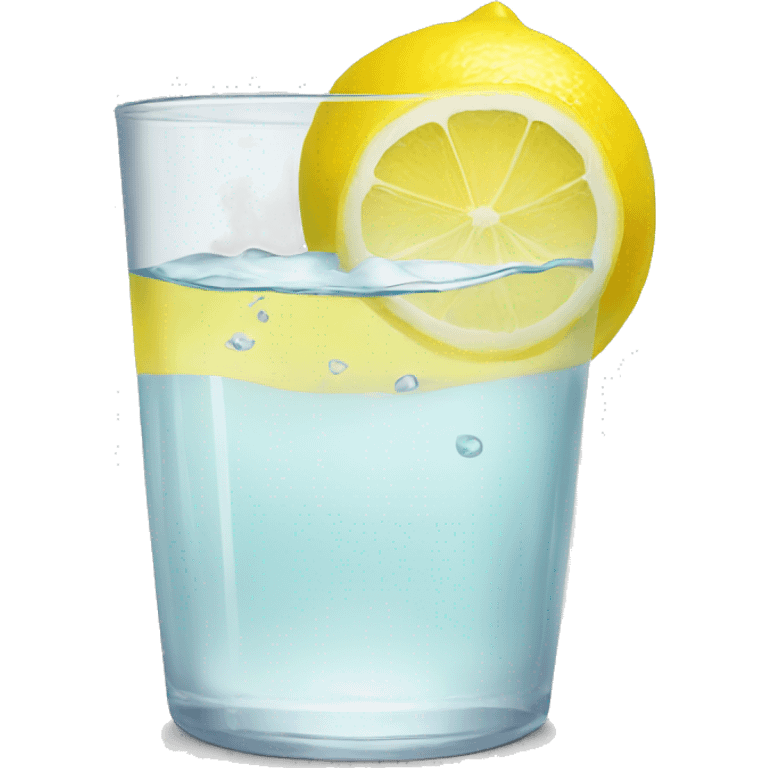 lemon water emoji