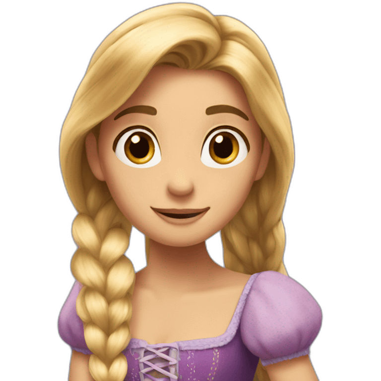 Rapunzel emoji