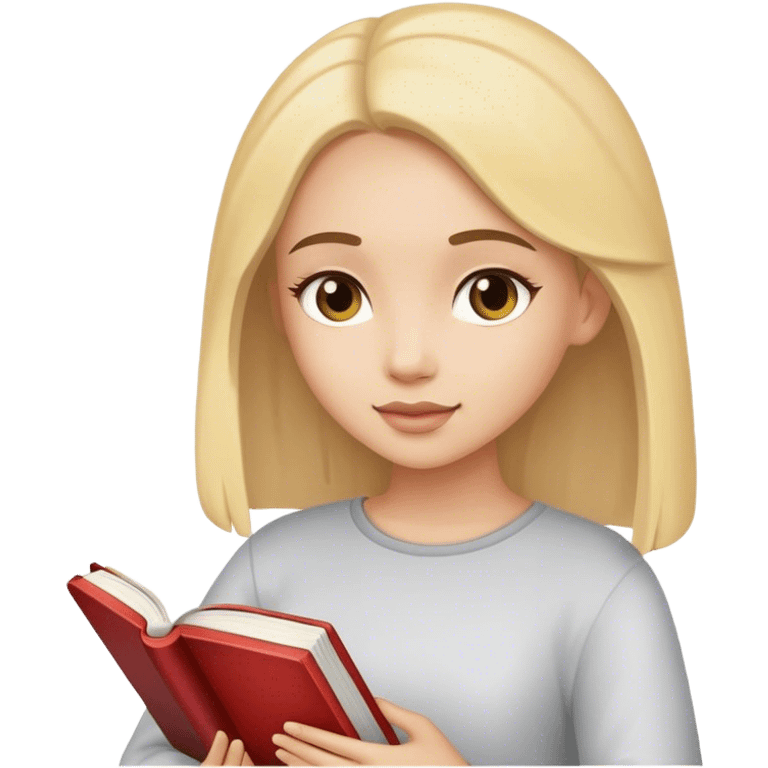 Book girly emoji