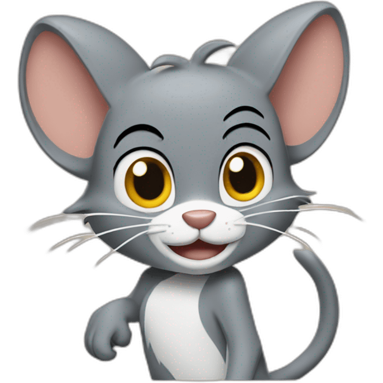 Tom and jerry  emoji