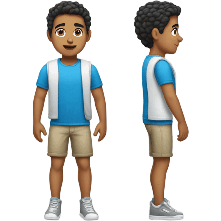 Bigger Hispanic boy  emoji