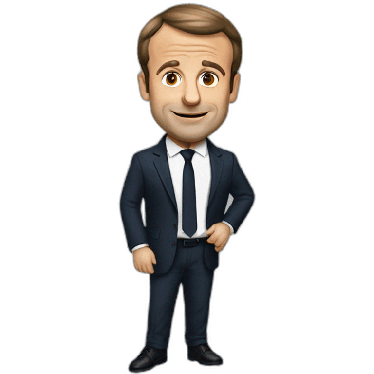 Emmanuel Macron emoji