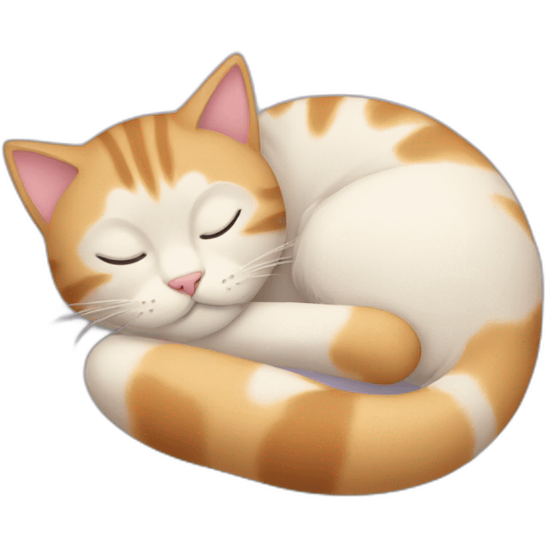 sleeping cat emoji