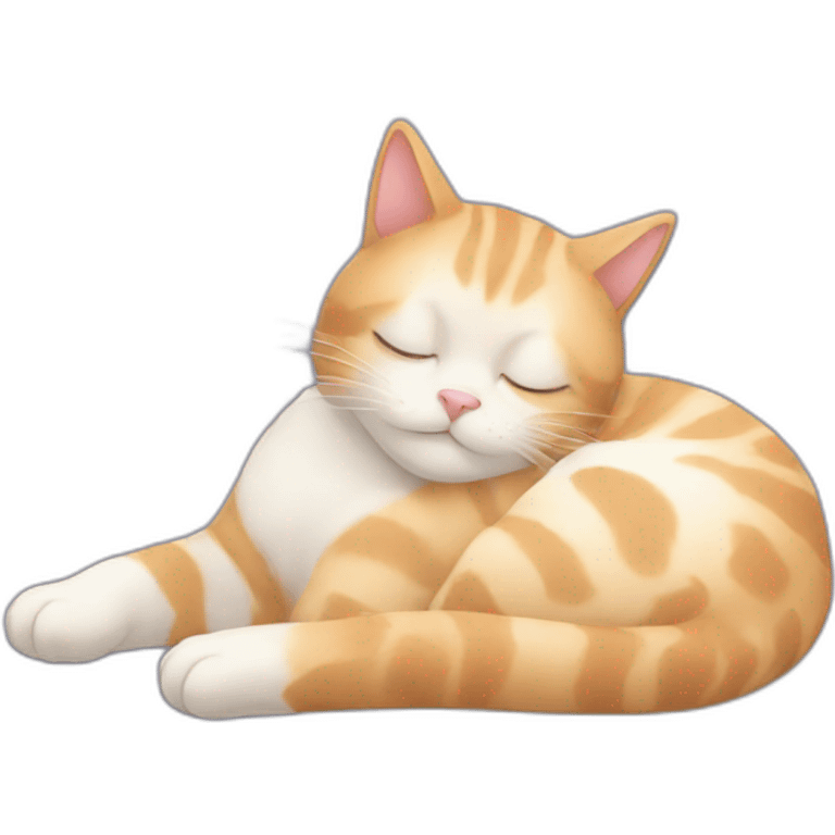 dreaming cat emoji