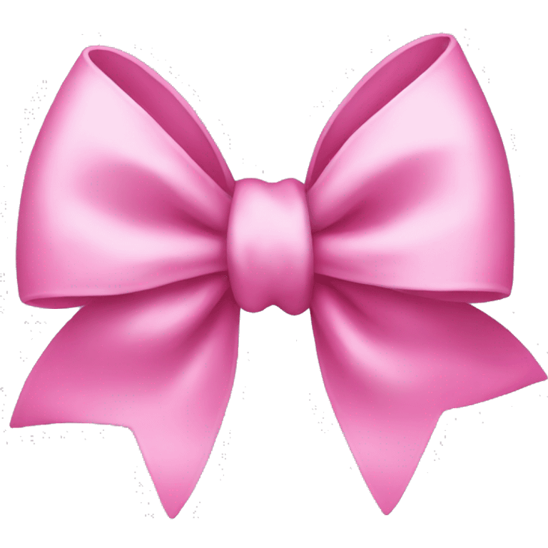 pink bow emoji