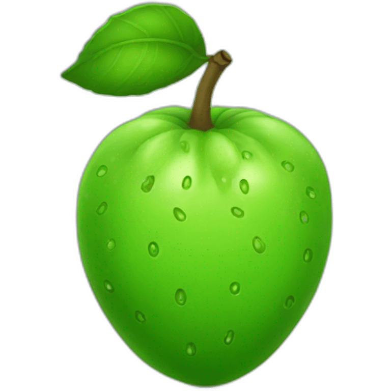 green fruit emoji