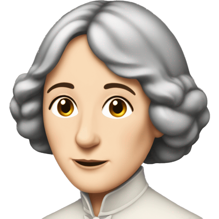 George Eliot (real name Mary Ann Evans) british writer emoji