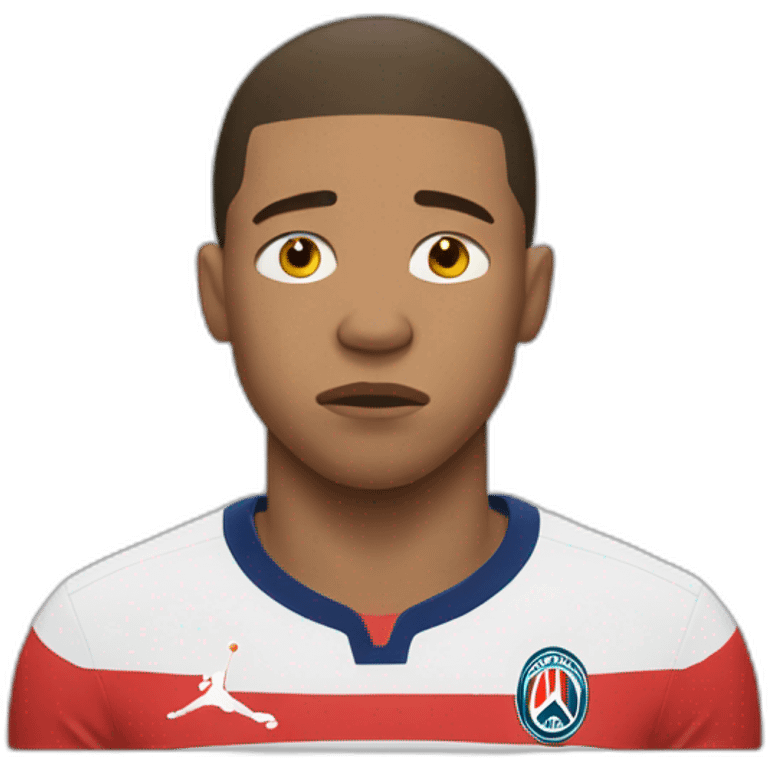 Mbappe crying emoji