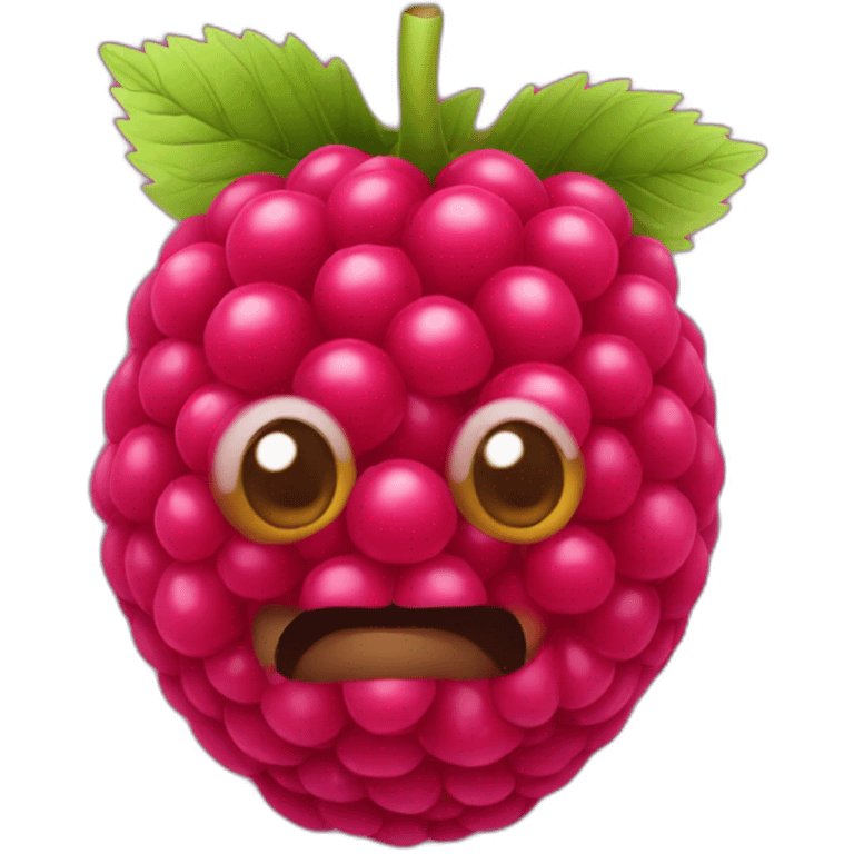 Raspberry emoji | AI Emoji Generator