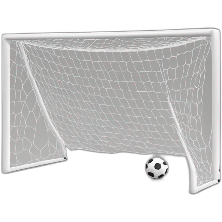 soccer goal clip art black white emoji