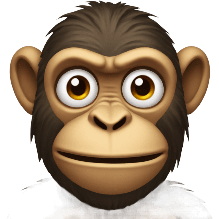 Mad monkey emoji