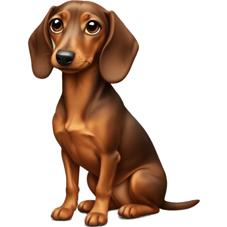 Mini dashund emoji