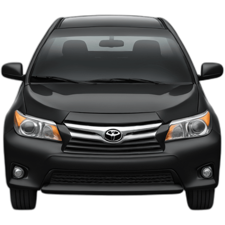 Toyota kand cruzer Black car emoji