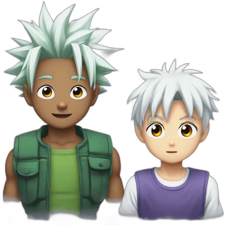 Gon and Killua emoji