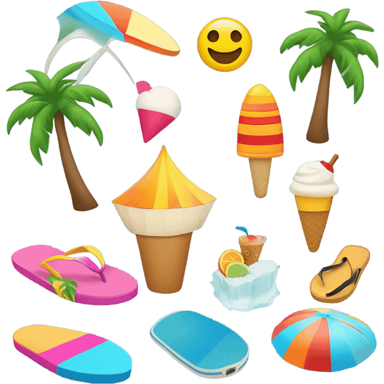 Summer emojis  emoji