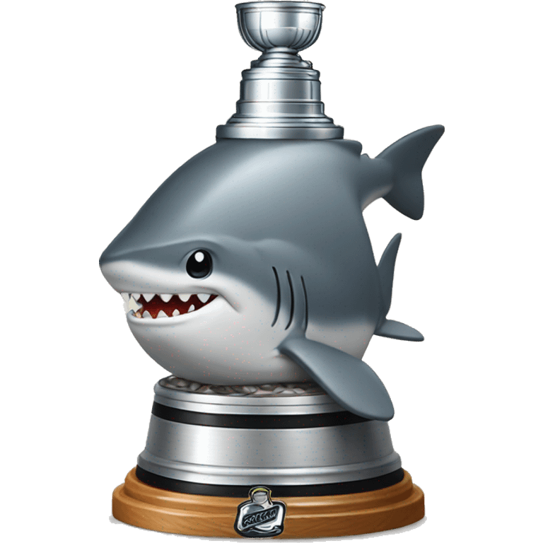 GRAIN SHARK WITH STANLEY CUP emoji