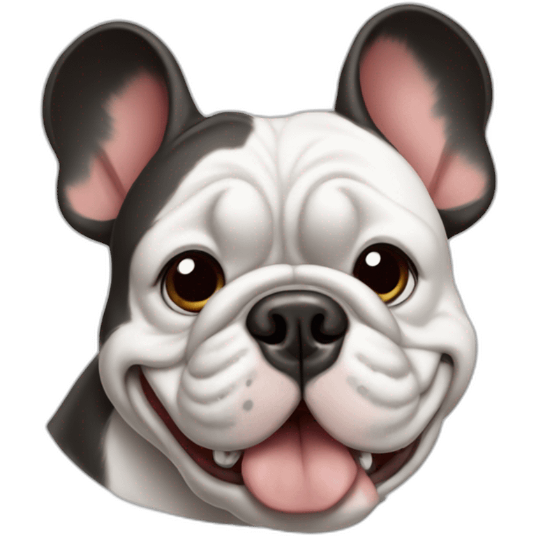 France-BullDog Mickey mouse emoji