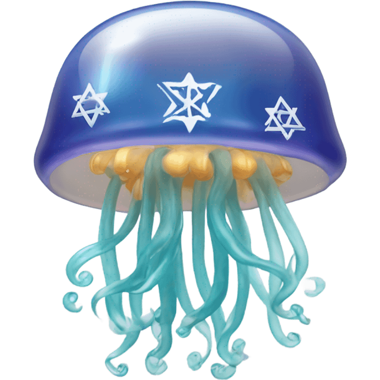 Jewish jellyfish emoji