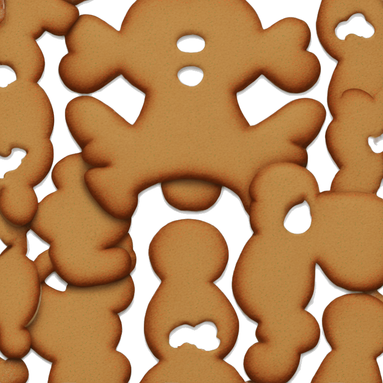 mickey mouse gingerbread man emoji