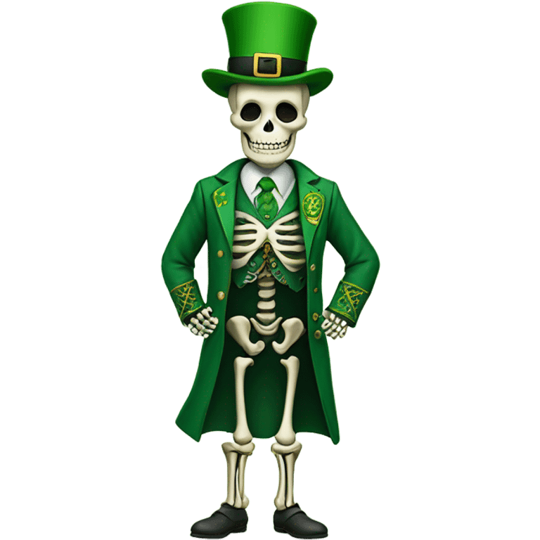 Irish skeleton  emoji