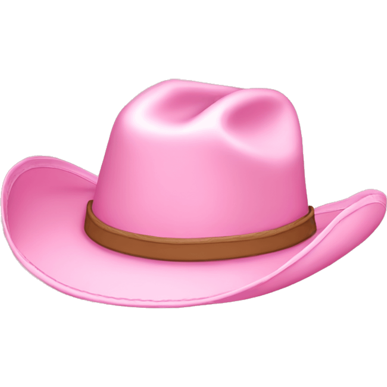 baby pink cowboy hat emoji