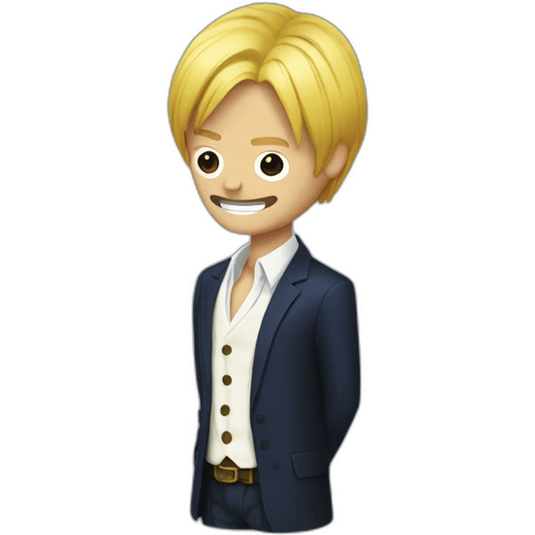 sanji bottle of wine emoji